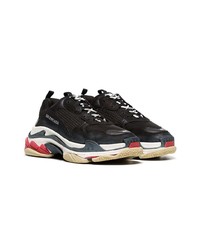 Chaussures de sport noires Balenciaga