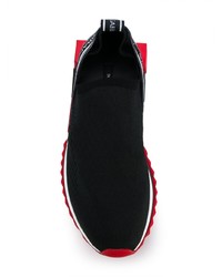 Chaussures de sport noires Dolce & Gabbana