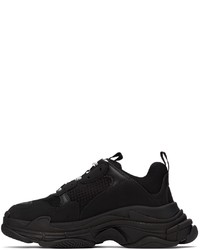 Chaussures de sport noires Balenciaga