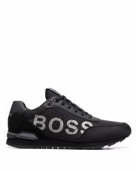 Chaussures de sport noires BOSS