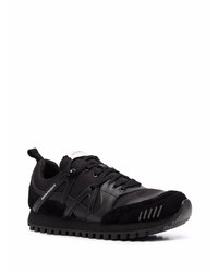 Chaussures de sport noires Emporio Armani