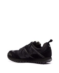 Chaussures de sport noires Emporio Armani