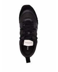 Chaussures de sport noires Emporio Armani