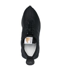 Chaussures de sport noires Lanvin