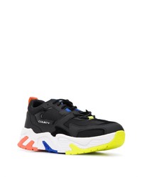 Chaussures de sport noires Marcelo Burlon County of Milan