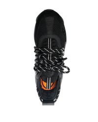 Chaussures de sport noires Versace