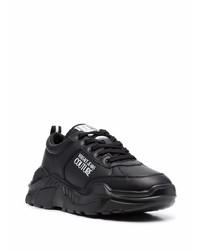 Chaussures de sport noires VERSACE JEANS COUTURE