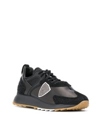 Chaussures de sport noires Philippe Model Paris