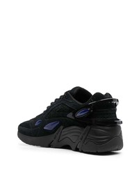 Chaussures de sport noires Raf Simons