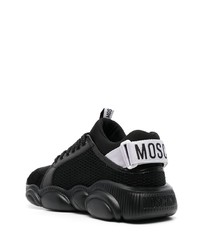 Chaussures de sport noires Moschino