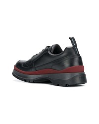 Chaussures de sport noires Prada