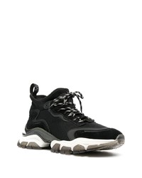 Chaussures de sport noires Moncler