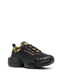 Chaussures de sport noires VERSACE JEANS COUTURE