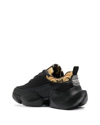 Chaussures de sport noires VERSACE JEANS COUTURE