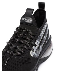 Chaussures de sport noires Valentino Garavani