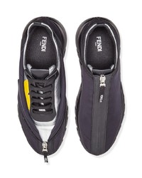 Chaussures de sport noires Fendi