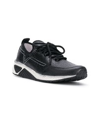 Chaussures de sport noires Diesel