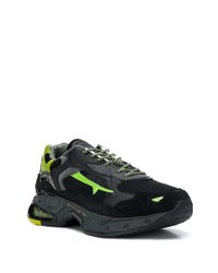 Chaussures de sport noires White Premiata