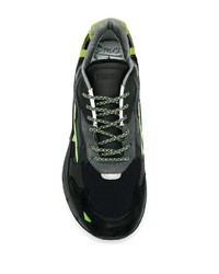 Chaussures de sport noires White Premiata