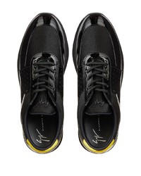 Chaussures de sport noires Giuseppe Zanotti