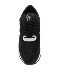 Chaussures de sport noires Giuseppe Zanotti