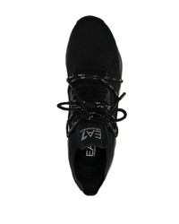 Chaussures de sport noires Ea7 Emporio Armani