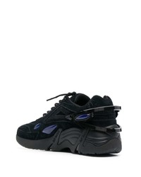 Chaussures de sport noires Raf Simons