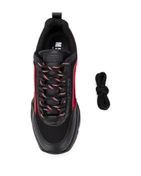 Chaussures de sport noires MSGM