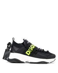 Chaussures de sport noires DSQUARED2