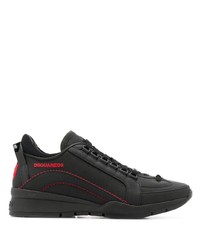 Chaussures de sport noires DSQUARED2