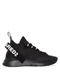 Chaussures de sport noires DSQUARED2