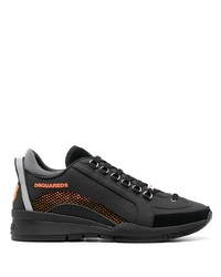 Chaussures de sport noires DSQUARED2