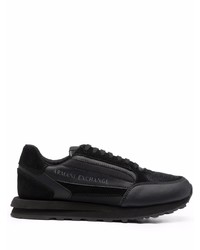 Chaussures de sport noires Ea7 Emporio Armani