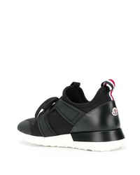 Chaussures de sport noires Moncler