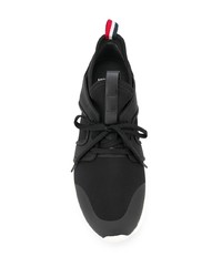 Chaussures de sport noires Moncler