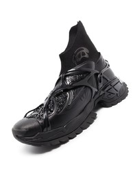 Chaussures de sport noires Rombaut