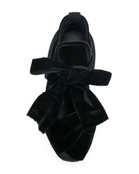 Chaussures de sport noires MM6 MAISON MARGIELA