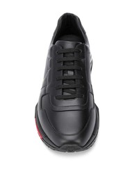 Chaussures de sport noires Salvatore Ferragamo