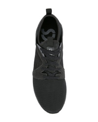 Chaussures de sport noires Asics