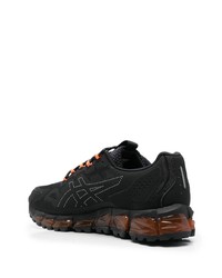 Chaussures de sport noires Asics