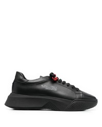 Chaussures de sport noires Giuliano Galiano