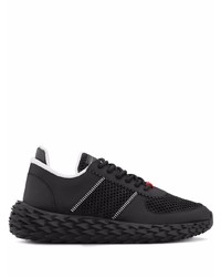 Chaussures de sport noires Giuseppe Zanotti