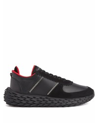 Chaussures de sport noires Giuseppe Zanotti