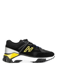 Chaussures de sport noires Hogan