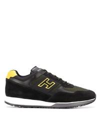 Chaussures de sport noires Hogan