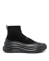 Chaussures de sport noires Karl Lagerfeld