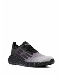 Chaussures de sport noires Ea7 Emporio Armani