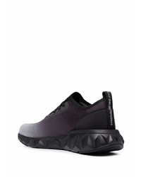 Chaussures de sport noires Ea7 Emporio Armani