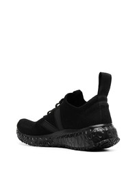 Chaussures de sport noires Rick Owens X Veja