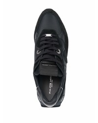 Chaussures de sport noires Philippe Model Paris